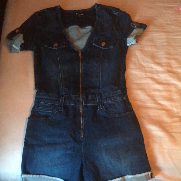 bebe Other - Bebe denim romper